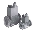 Gas solenoid valve combination