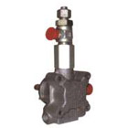 Weishaupt oil return valve